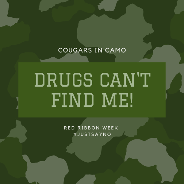 Camo Day of Red Ribbon Week 2022